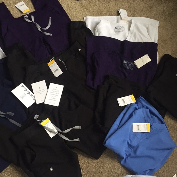 SOLD - Huge lot of FIGS nursing scrubs NWT - Picture 2 of 8